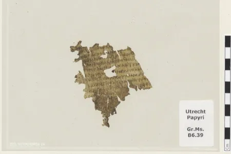 The front of the parchment fragment