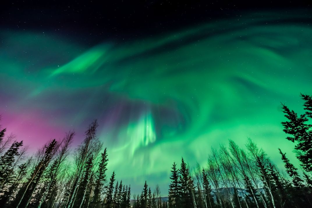 Aurora Borealis viewed in Fairbanks