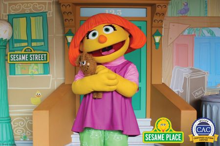 Last year, Sesame Street introduced Julia, a Muppet with autism. 