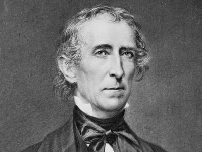 Who is this random guy? It's John Tyler, the tenth president of the United States. 