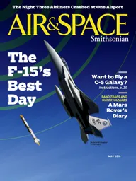 Cover of Airspace magazine issue from April/May 2018