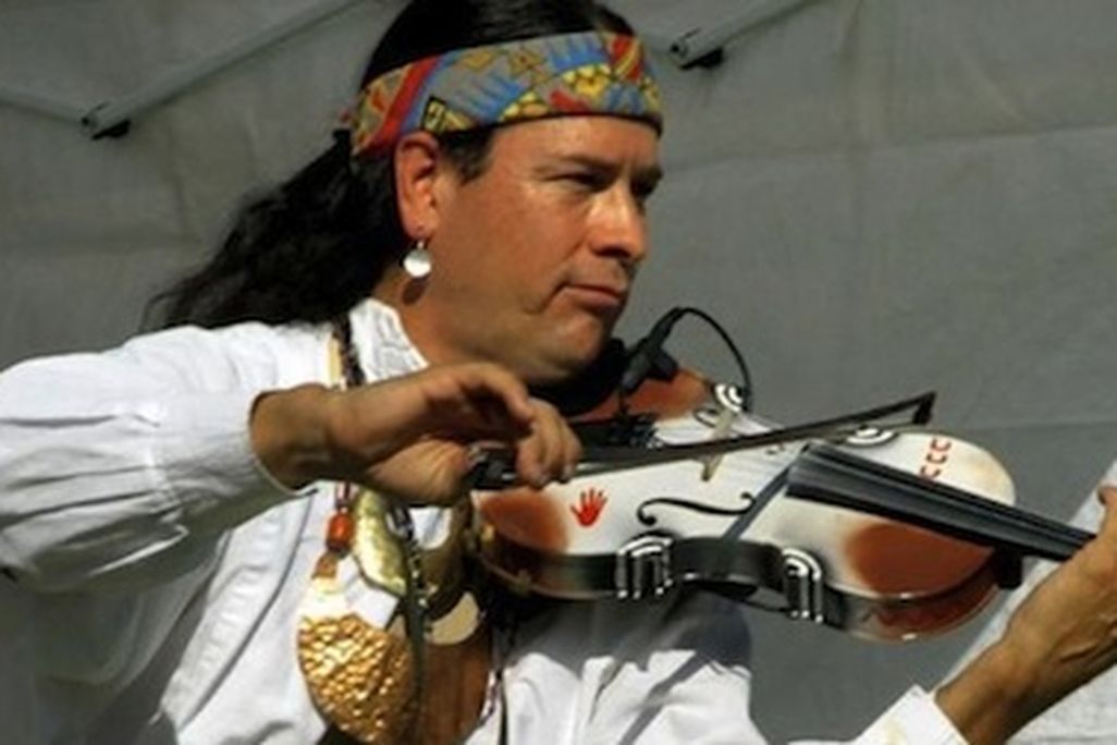 This Wednesday, hear the original sounds of Arvel Bird as he performs a blend of Celtic and Native American music.