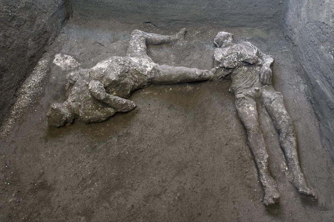 Vesuvius victims' bodies