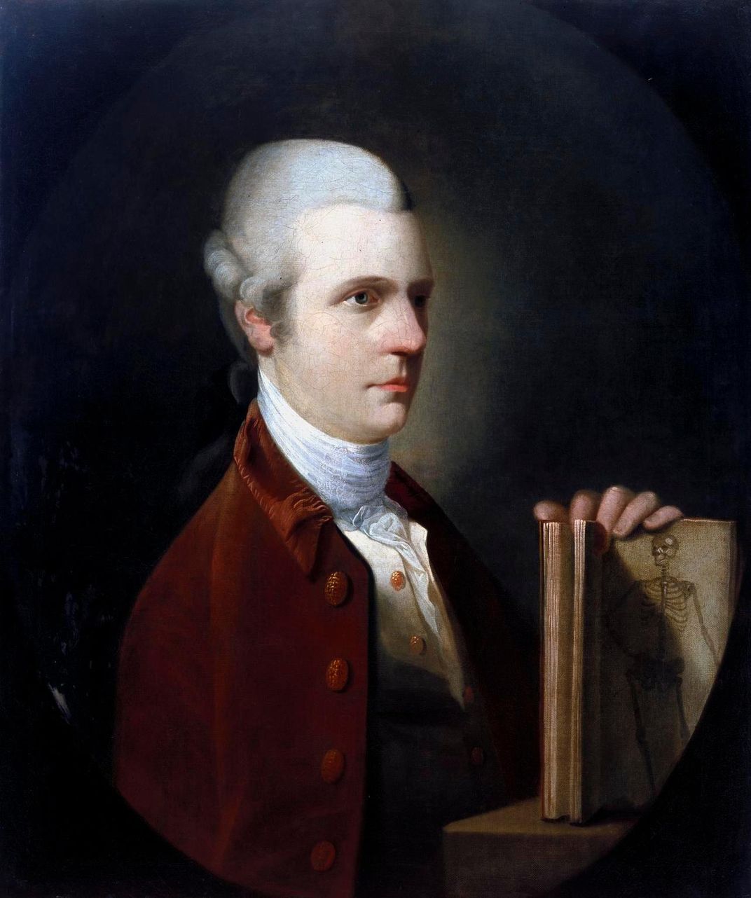 Unknown man in 18th-century portrait