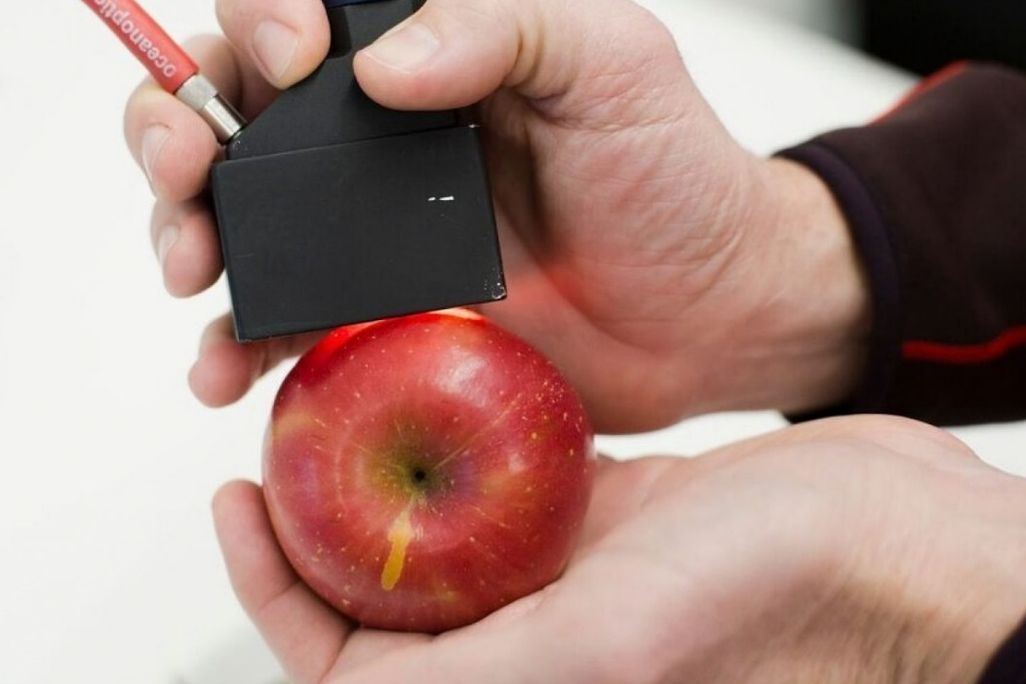 Spectrometer and apple