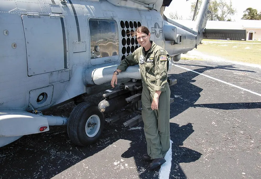 Navy Lieutenant Nicole Scherer