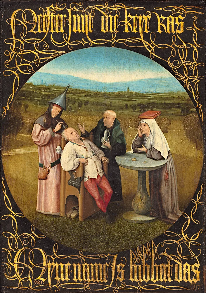 Hieronymus Bosch, The Extraction of the Stone of Madness, circa 1501–1505