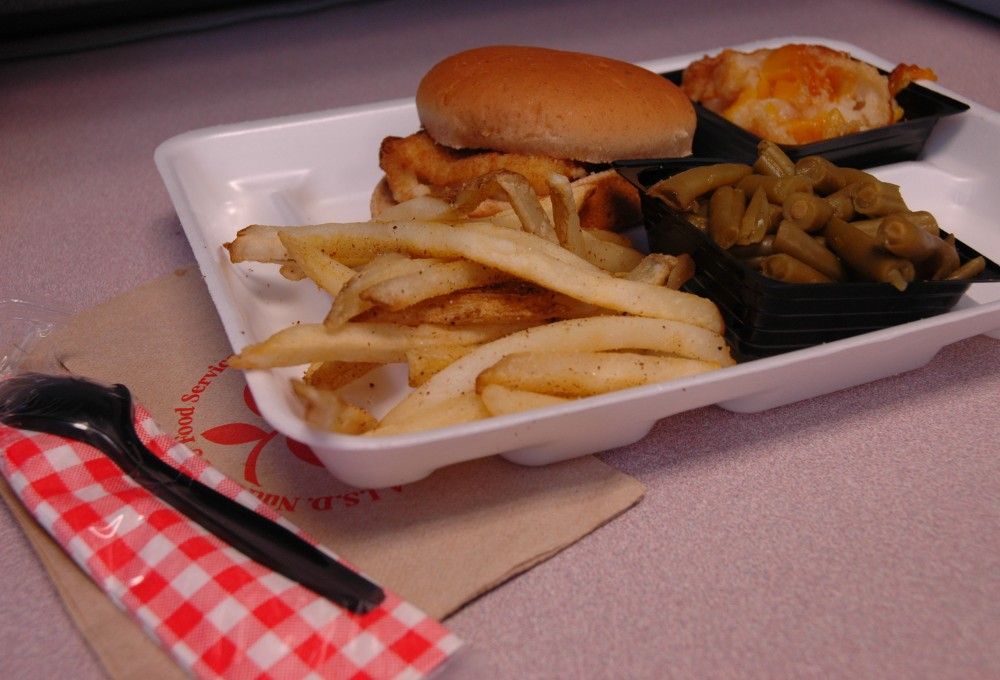 Where did all the foam lunch trays go?