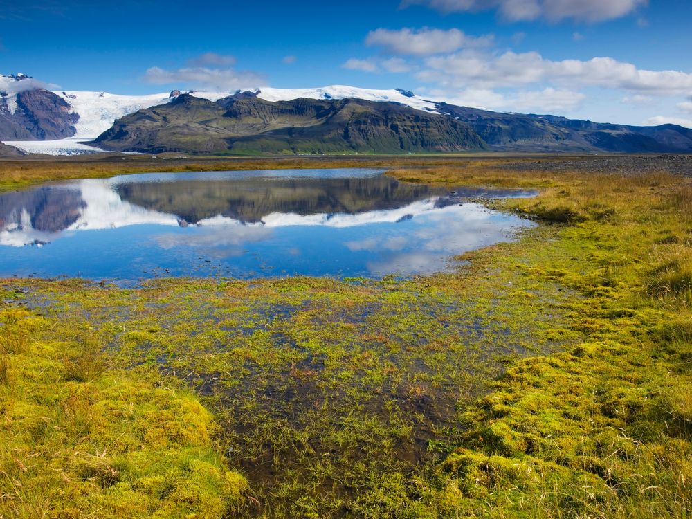 Iceland glacier 