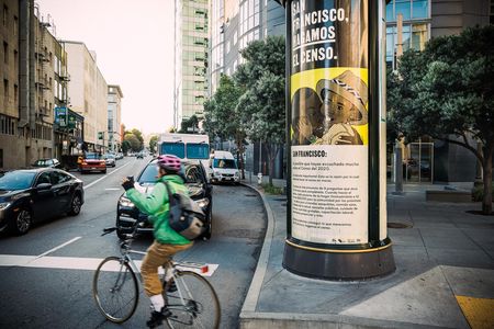 Come to Your Census began as a campaign of events and posters like this one, featuring artwork by Emory Douglas.