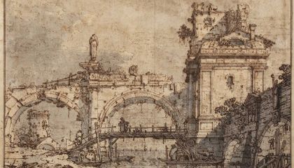 Venetian Artist Canaletto Merged Fantasy and Architectural Detail in This Previously Unseen Sketch, Heading to Auction This Month