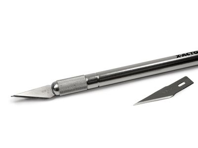 An X-Acto Knife with size 2 blade. 