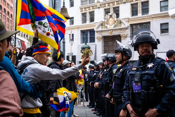 Free Tibet Protest in San Francisco thumbnail