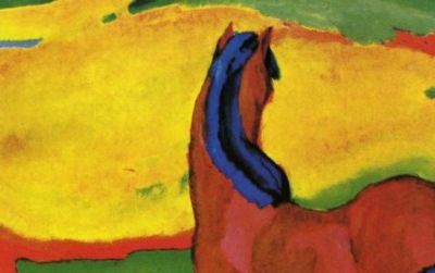 Franz Marc’s Horses in a Landscape was one of the recovered pieces of art.