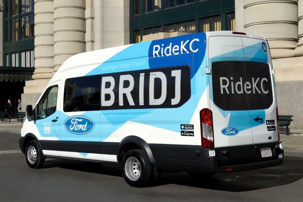 Bridj van in Kansas City