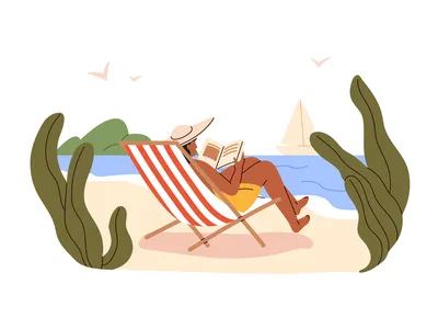The History of the Beach Read, From 19th-Century 'Moral Debasement' to BookTok image