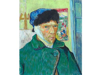 Vincent van Gogh, Self-Portrait With Bandaged Ear, 1889