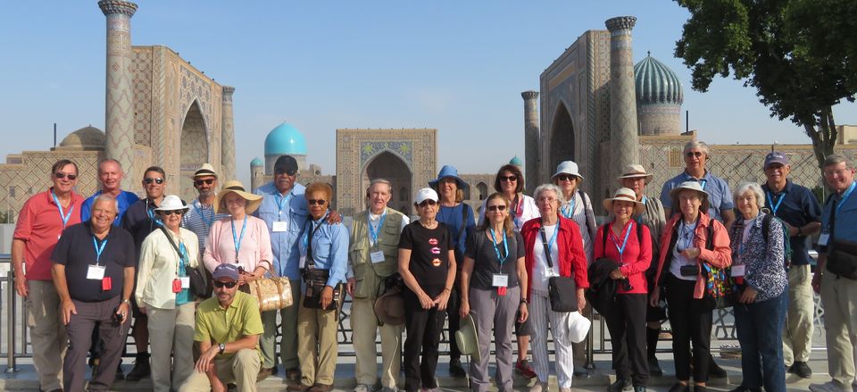 None Travelers enjoying a day in Uzbekistan on the new Silk Road: Journey to Central Asia tour 