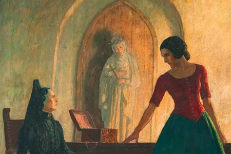 The 1939 illustration was meant to accompany&nbsp;Helen Hunt Jackson&rsquo;s novel Ramona.
