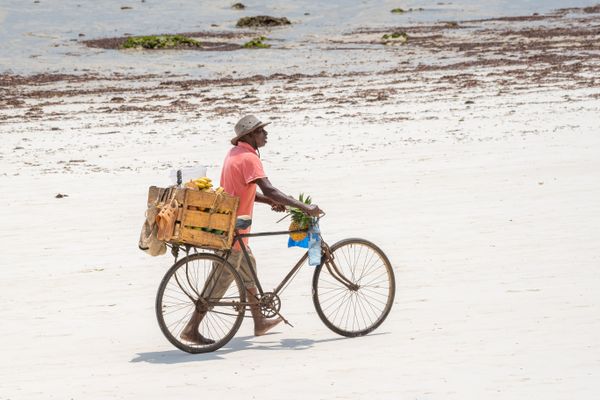 Fruit seller on Diani Beach thumbnail