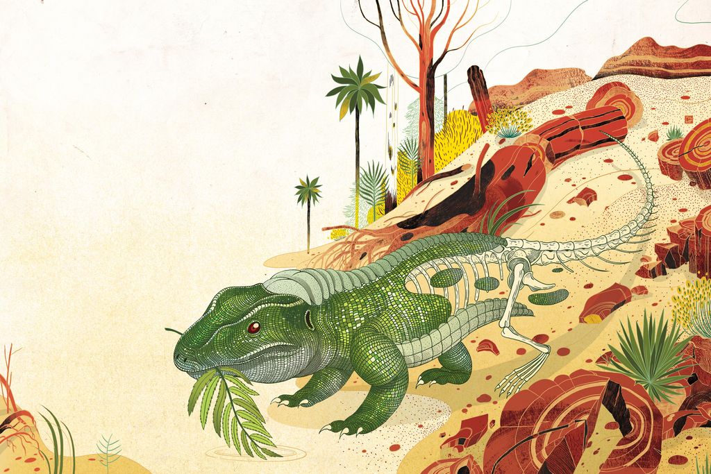 Dawn of the Dinosaur illustration