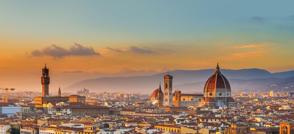  Florence and the Duomo at dusk 