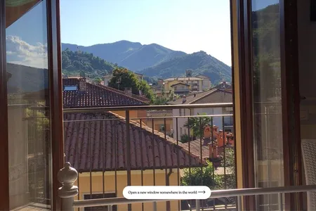 The view from WindowSwap user Simone's window in Villongo, Italy