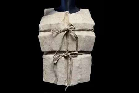 The life jacket worn by&nbsp;Titanic&nbsp;survivor Laura Mabel Francatelli