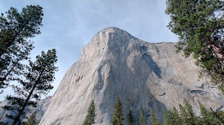 El Capitan, as seen here from the floor of Yosemite Valley, was once considered almost unclimbable.
