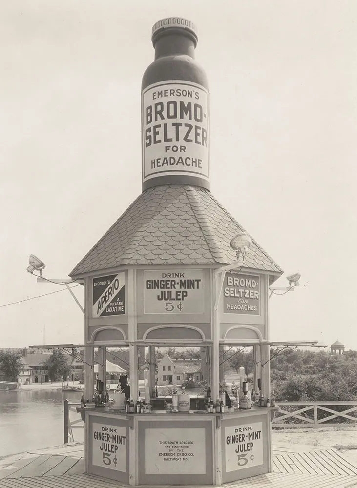 A vendor booth at the fair