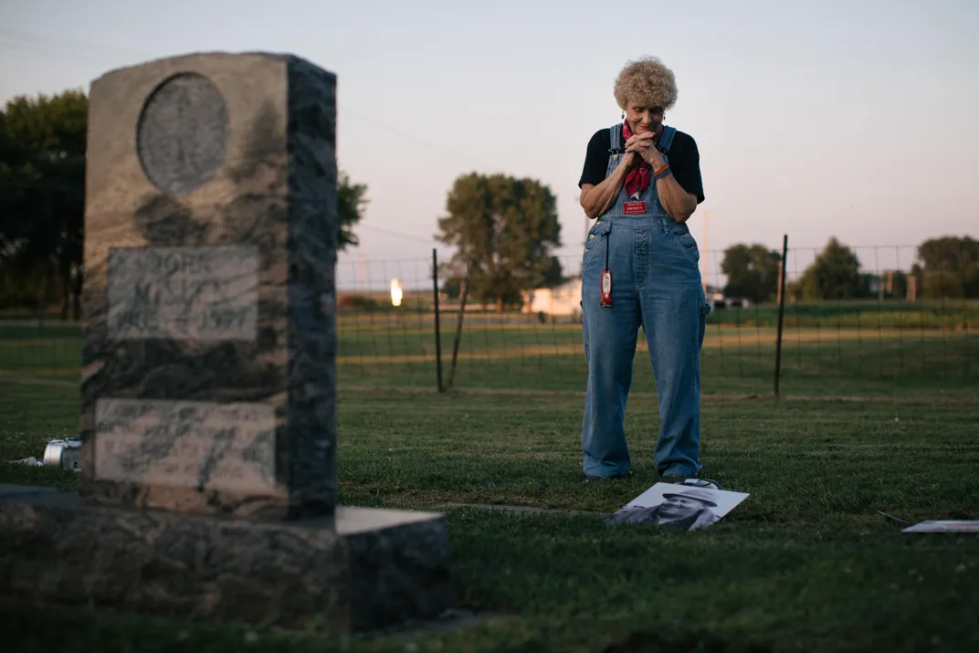 14 Connecticut Shorty Moylan at National Hobo Memorial