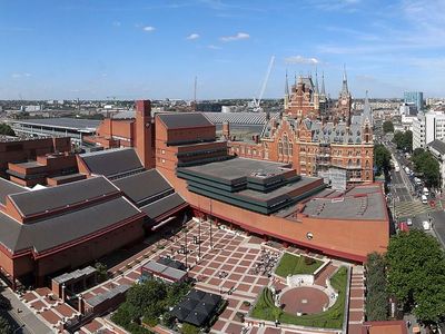 The British Library and St Pancras