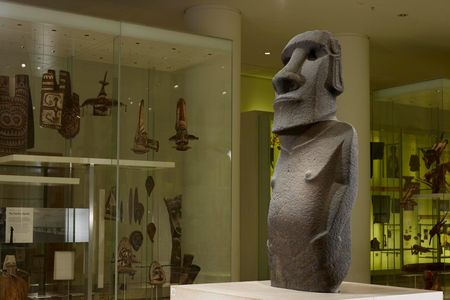 Hoa Hakananai’a, a Rapa Nui sculpture from Easter Island