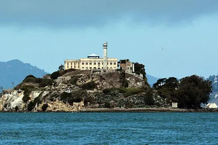 Alcatraz Island as it looks today.