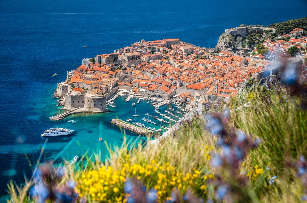 The World Heritage site of Dubrovnik