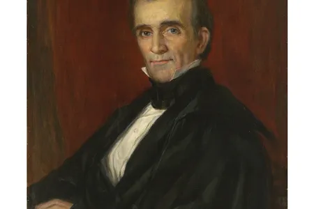 James K. Polk. Oil on canvas.