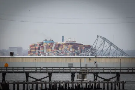 The container ship&nbsp;Dali&nbsp;hit Baltimore's Francis Scott Key Bridge on March 26, 2024, causing the entire structure to fall within seconds.