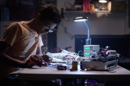 It took several weeks and a number of attempts before Shubham Banerjee built a working prototype of his Braille printer.