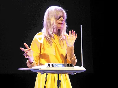 When she learned to play the theremin, Dorit Chrysler was struck by its emotional expressiveness. 