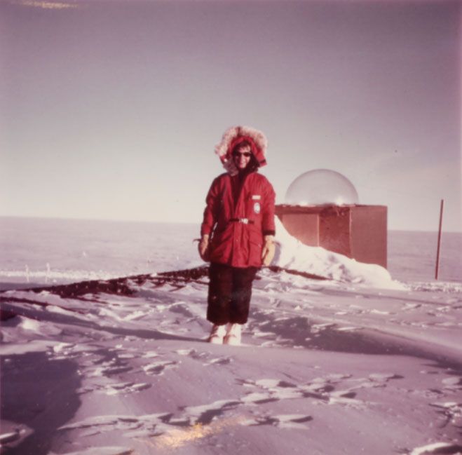 Peden in Antarctica