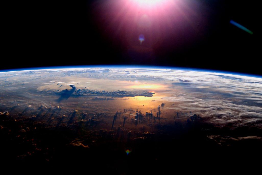 The planet’s surface