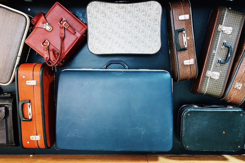 vintage suitcases