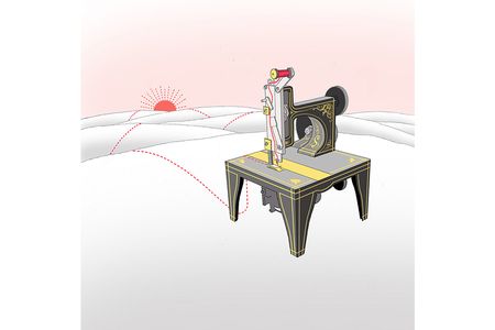 Author Martha Stewart writes in our 101 Objects Special Issue:

Isaac Merritt Singer's sewing machine was a vast improvement upon earlier versions, capable of 900 stitches a minute -at a time when the most nimble seamstress could sew about 40. Though the machine was originally designed for manufacturing, Singer saw its domestic potential and created a lighter weight version, which he hauled to country fairs, circuses and social gatherings, dazzling the womenfolk. 

Read more of Martha Stewart's essay.