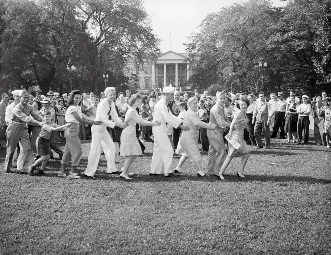 Conga Line at White House