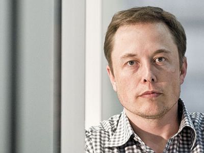South African-born entrepreneur Elon Musk