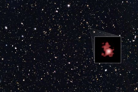 Meet GN-z11, the "newest" old galaxy discovered by Hubble. 