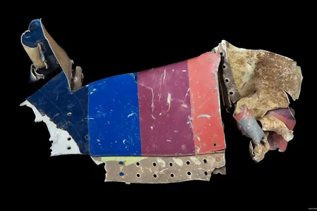 Fuselage from Flight 93, Shanksville, Pennsylvania, September 11, 2001