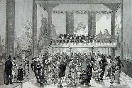 The interior of the 1876 Glaciarium