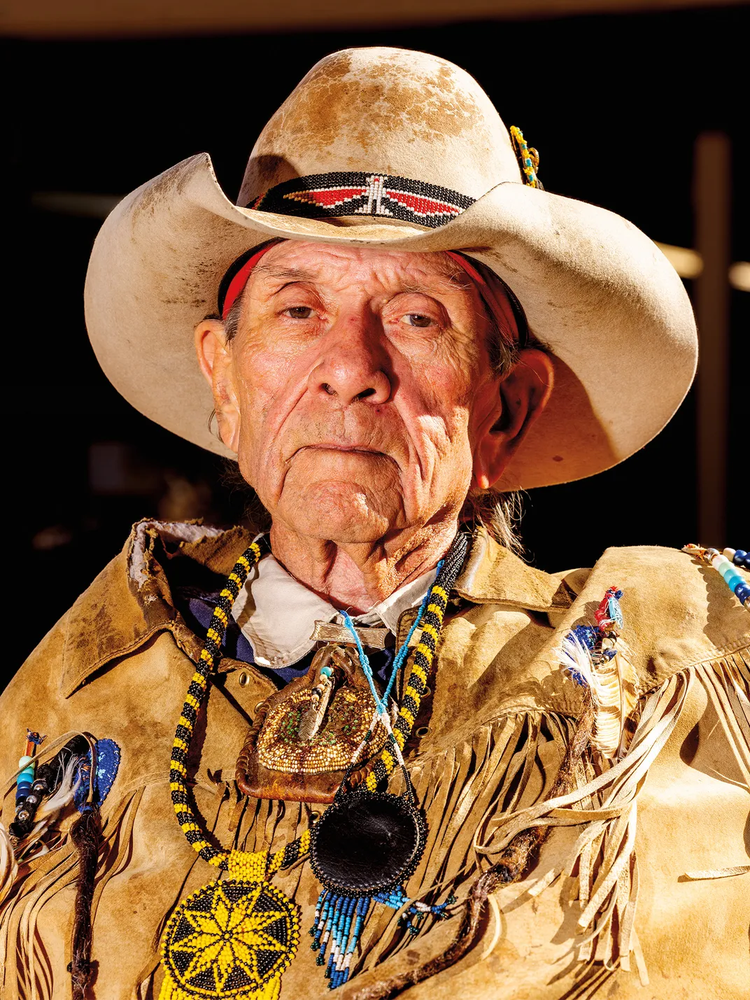 Charlie Nohorse, a member of the White Mountain Apache Tribe