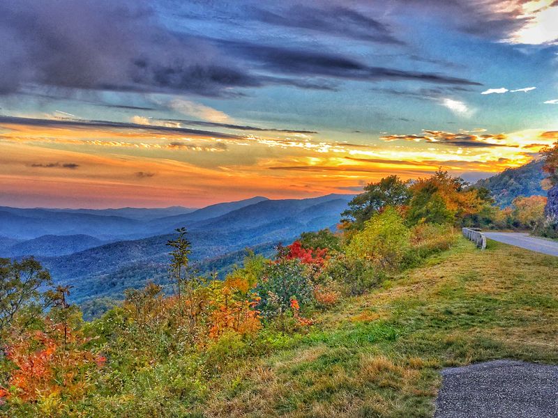 Sunset along The Blue Ridge Parkway Smithsonian Photo Contest
